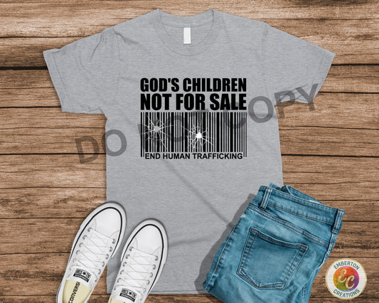 God's Children Are NOT for Sale