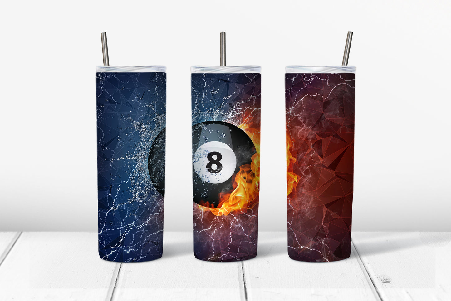 8 ball pool Tumbler