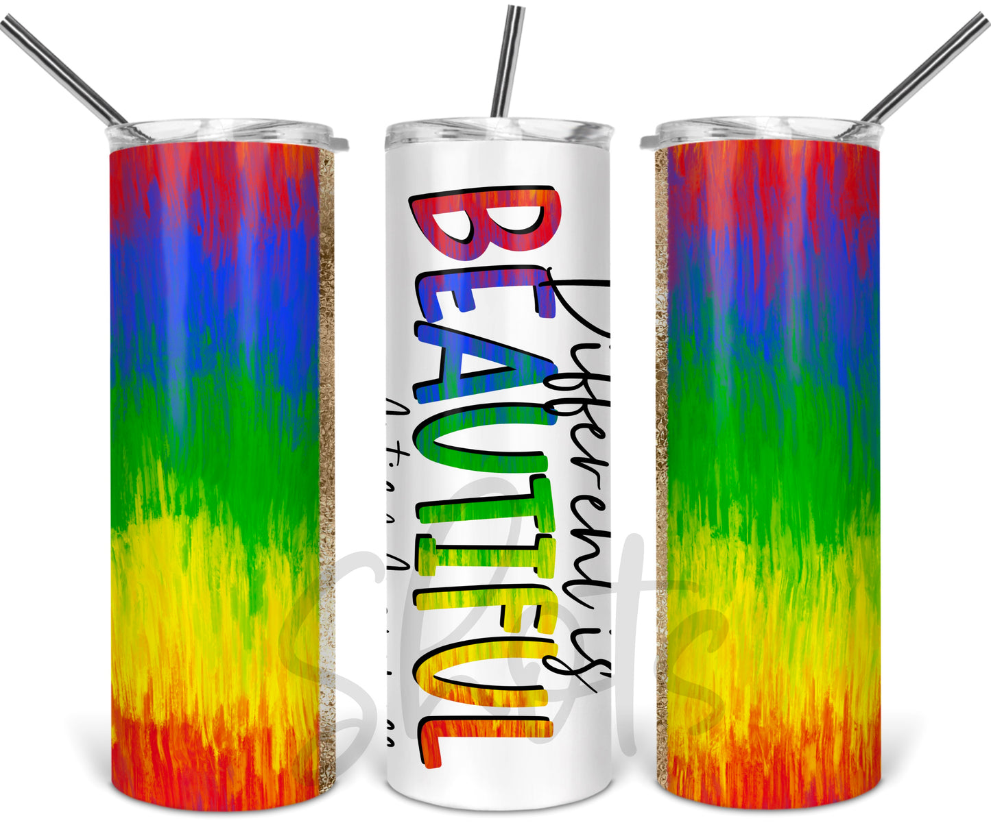 Autism Awareness Different is Beautiful Tumbler