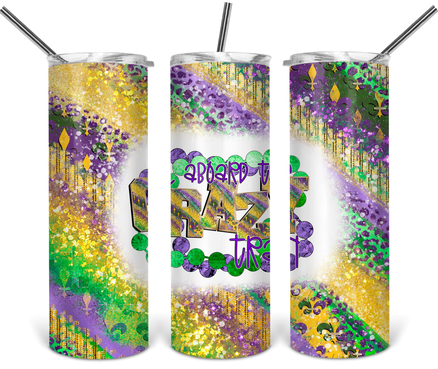 All Aboard The Crazy Train Tumbler