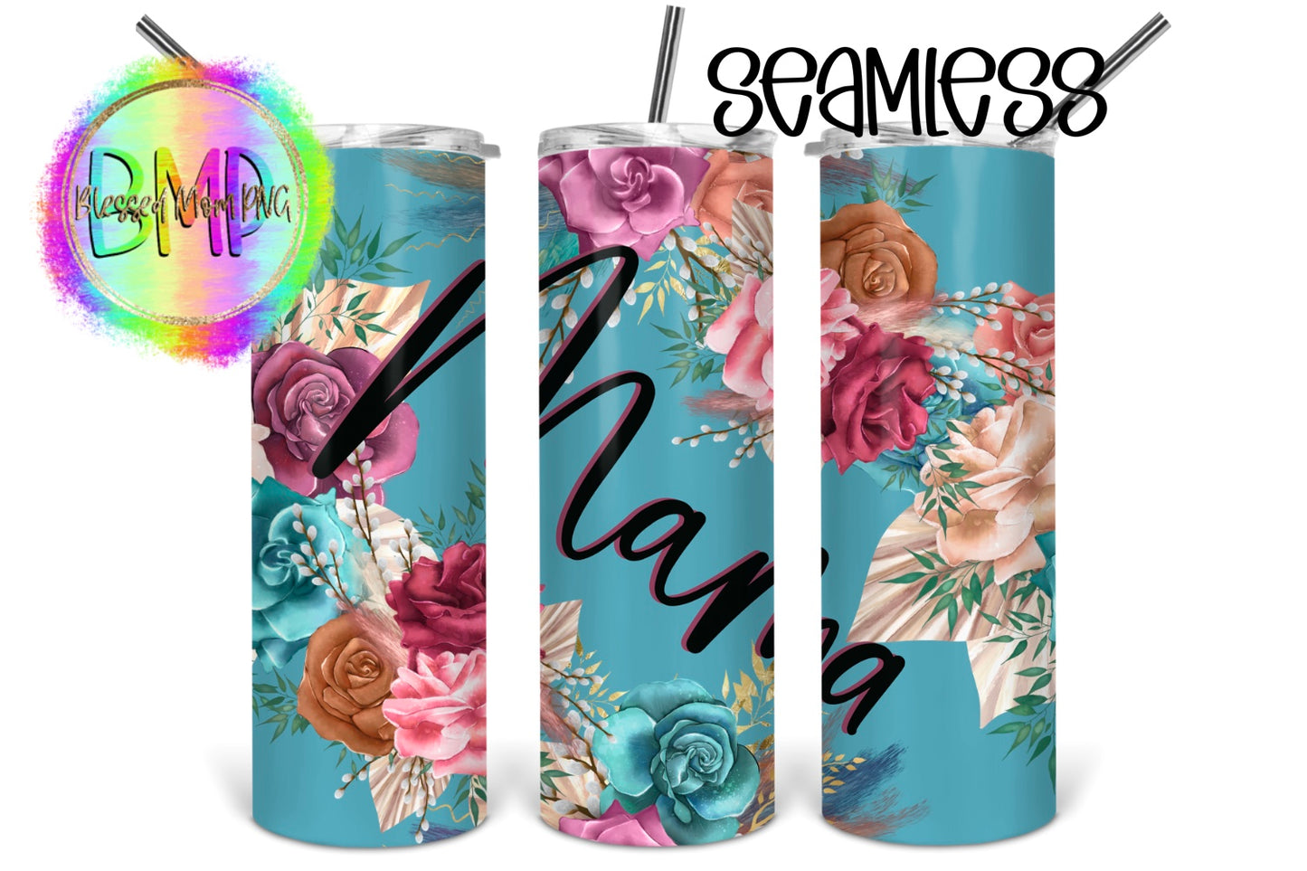 Floral Mama Tumbler