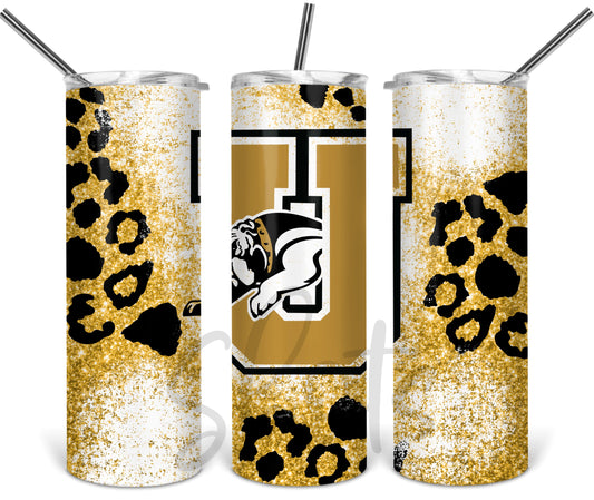 Bulldogs cheetah Tumbler