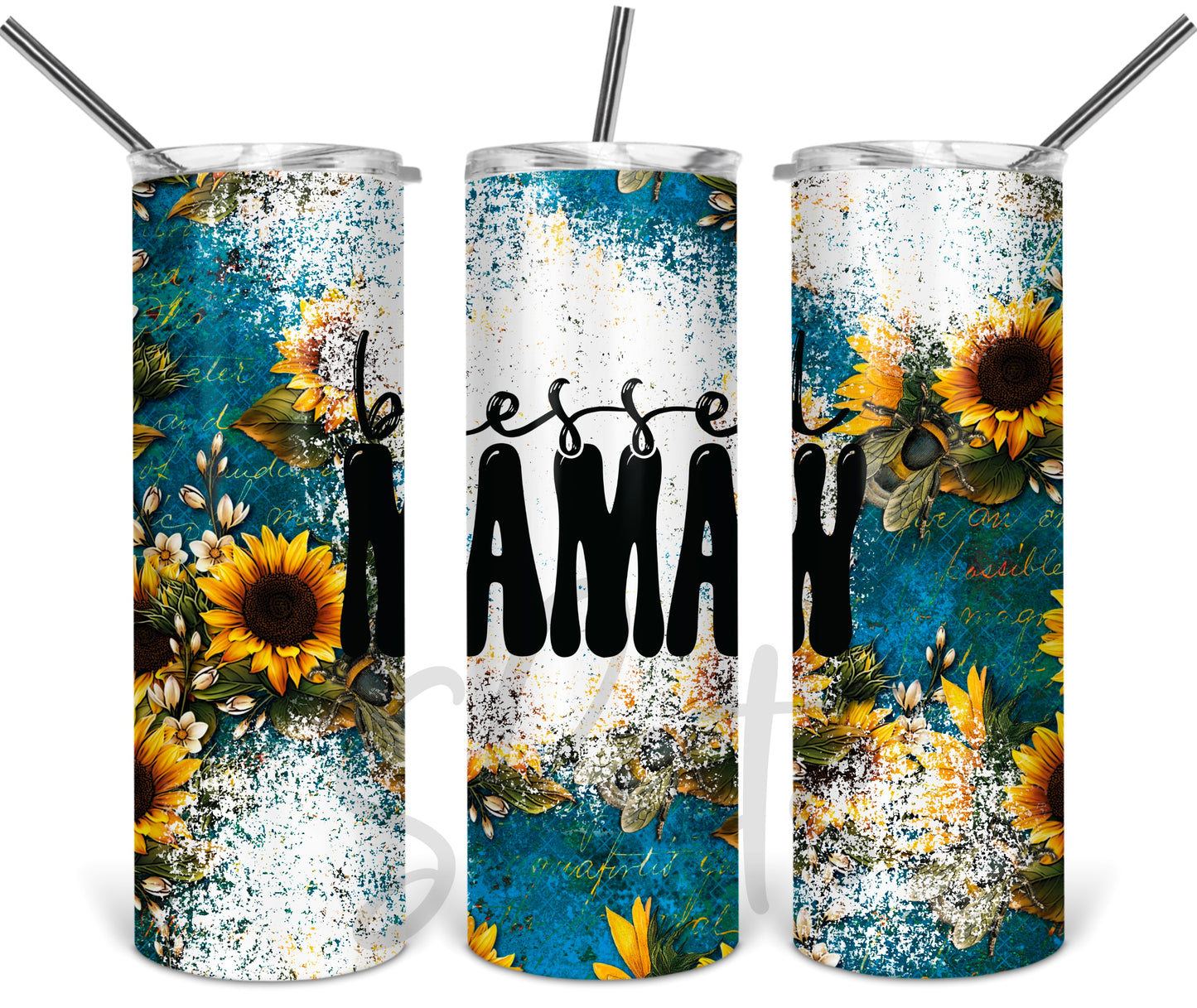 Blessed Mamaw Sunflower Tumbler