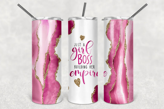 Girl Boss Building her Empire Tumbler