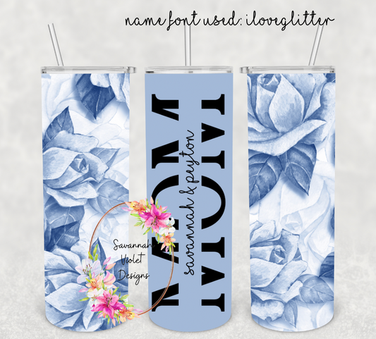 mom split names Tumbler