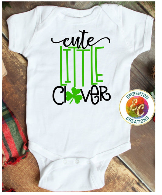 Cute Little Clover Onesie Toddler Youth Tshirt