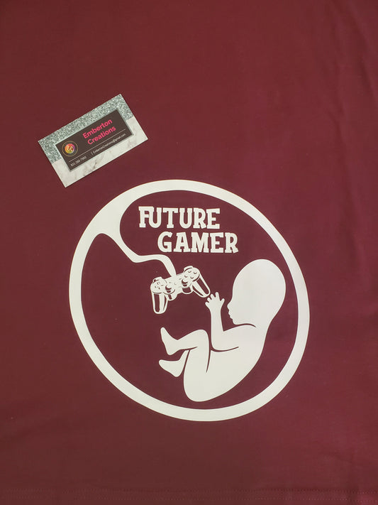 Future Gamer tshirt for mom to be