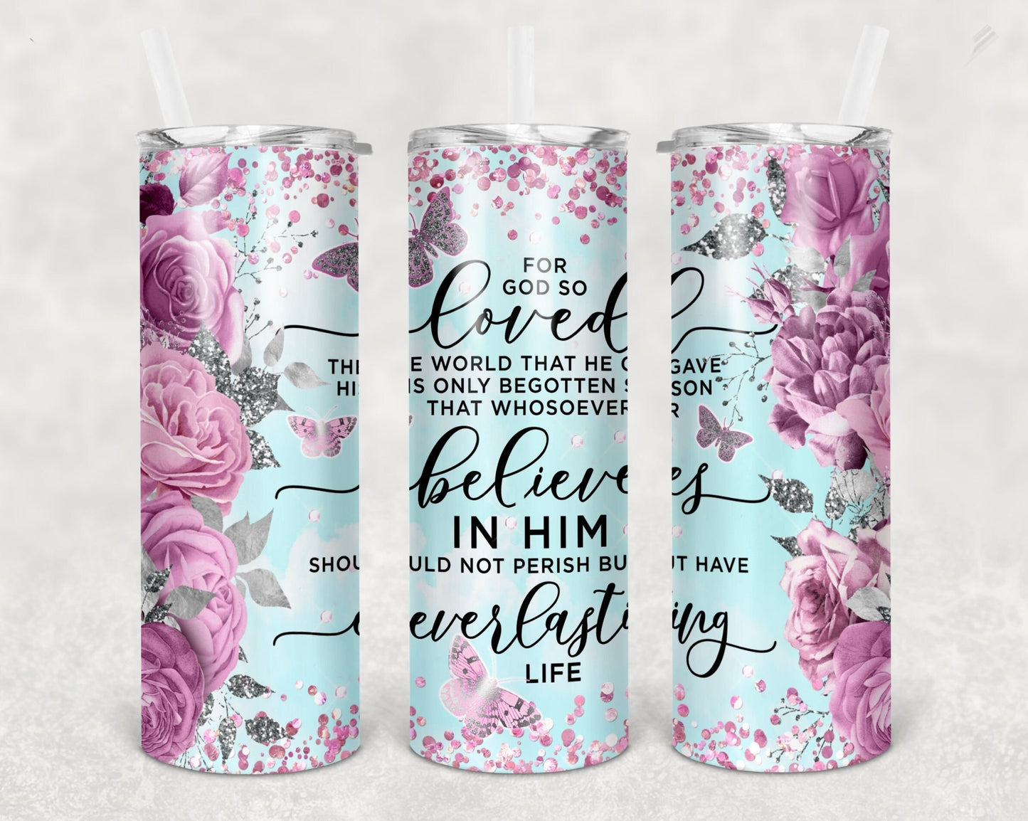 For God So Loved The World Tumbler